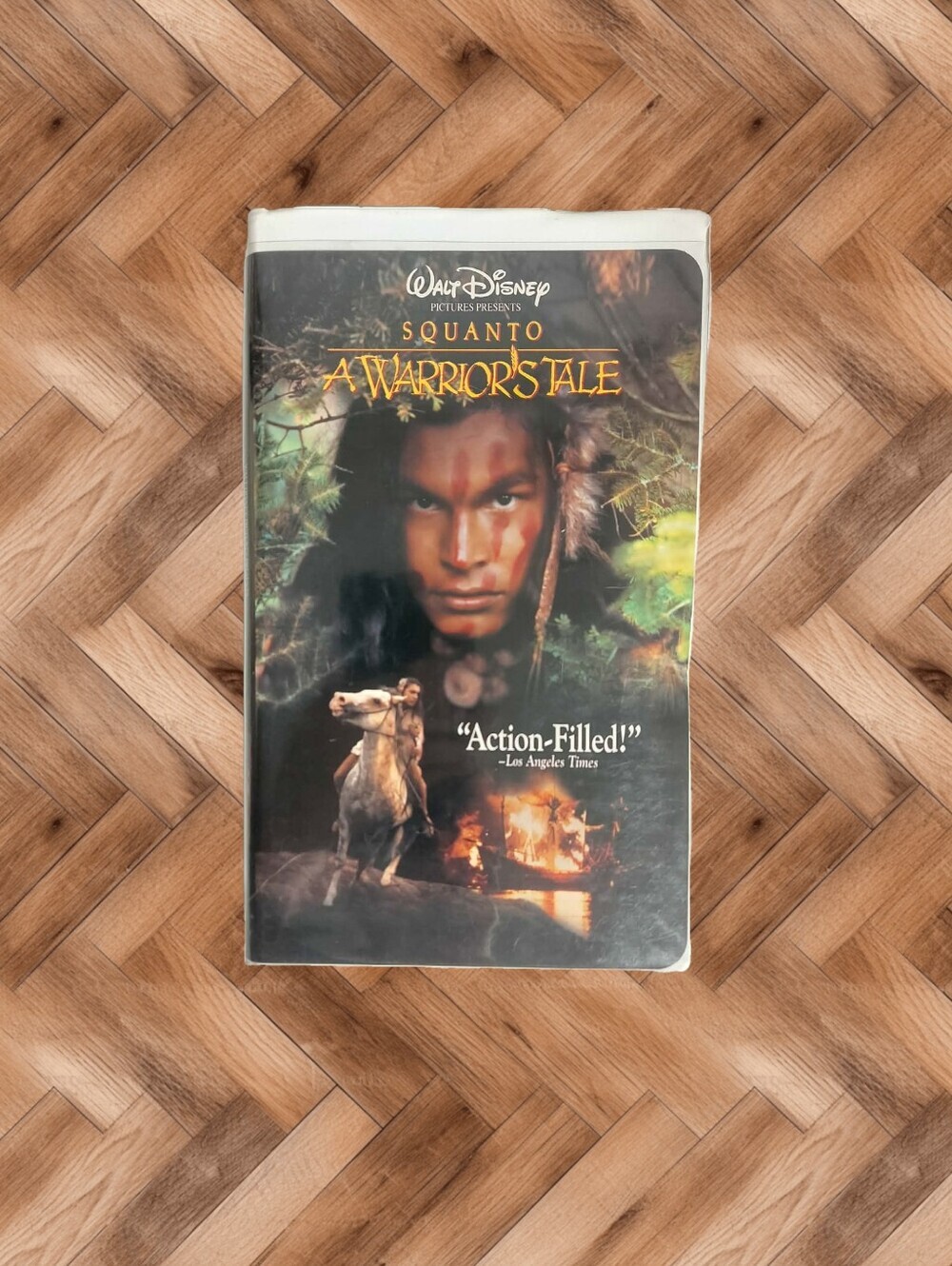 ​VTG Disney Squanto: A Warrior's Tale VHS Clamshell Classic 📼